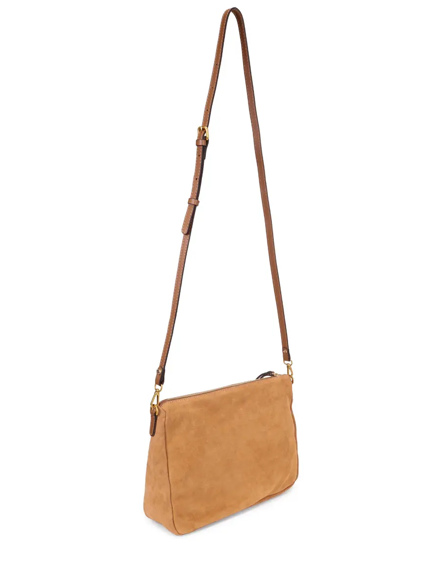 Сумка замшевая