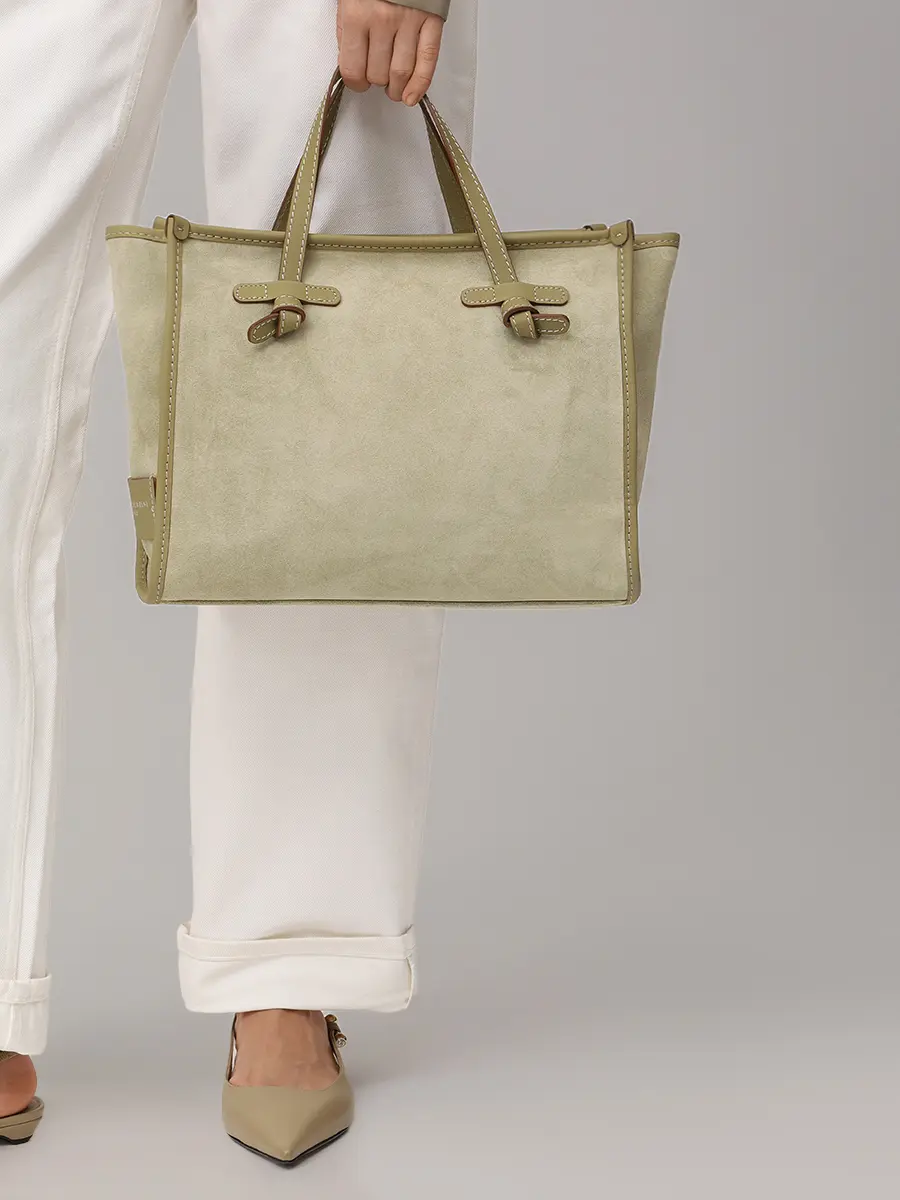 Сумка замшевая