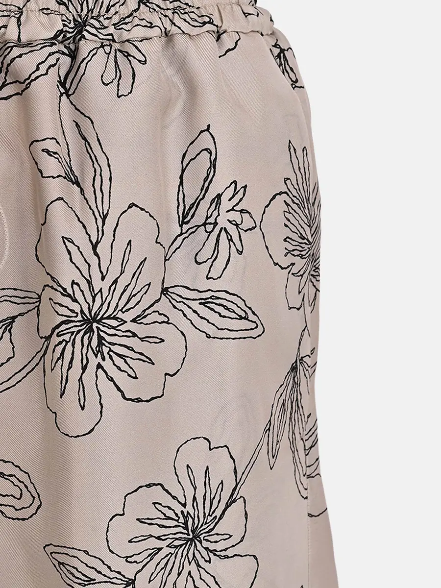 Шорты шелковые