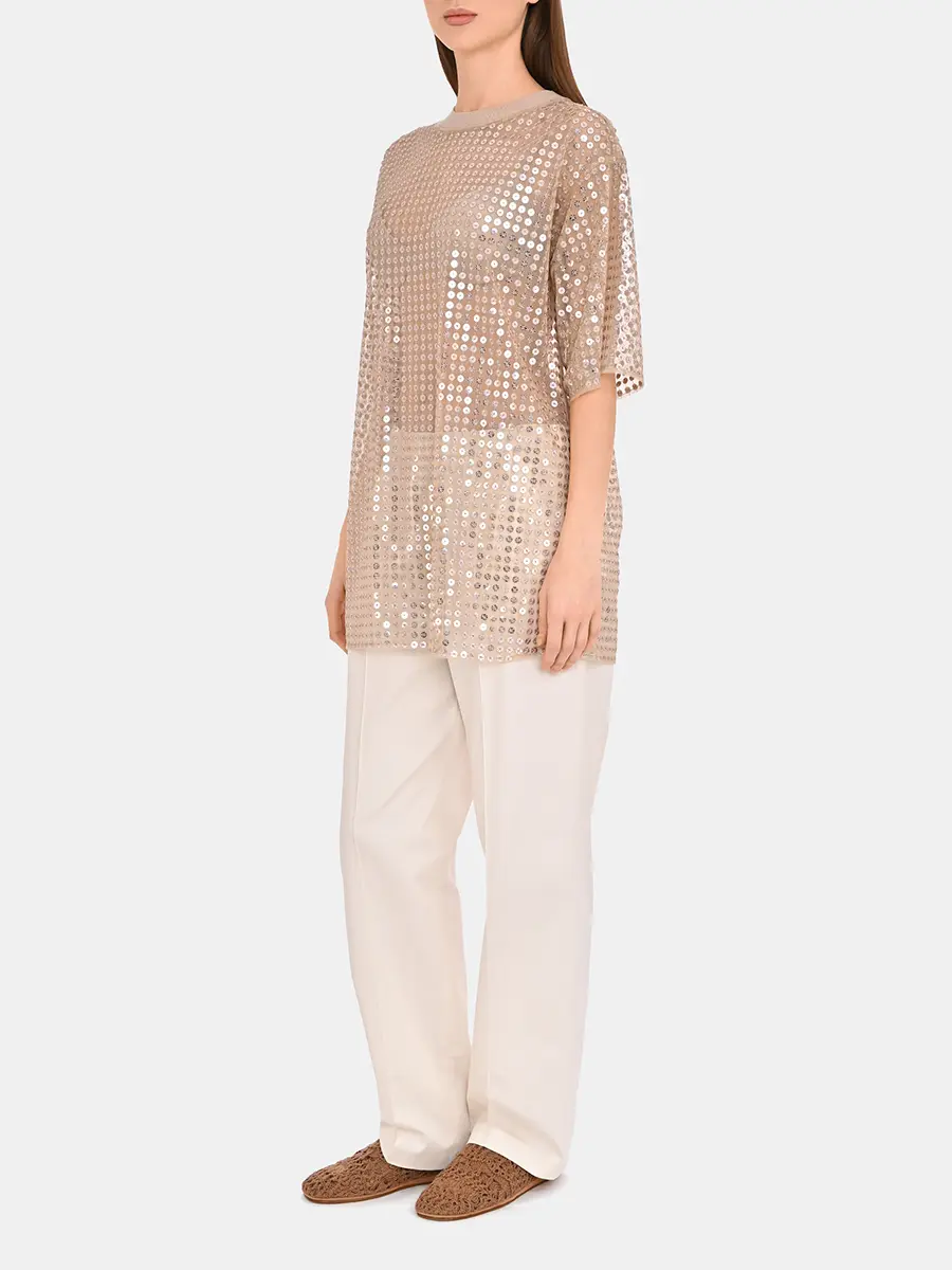 Блуза с декором