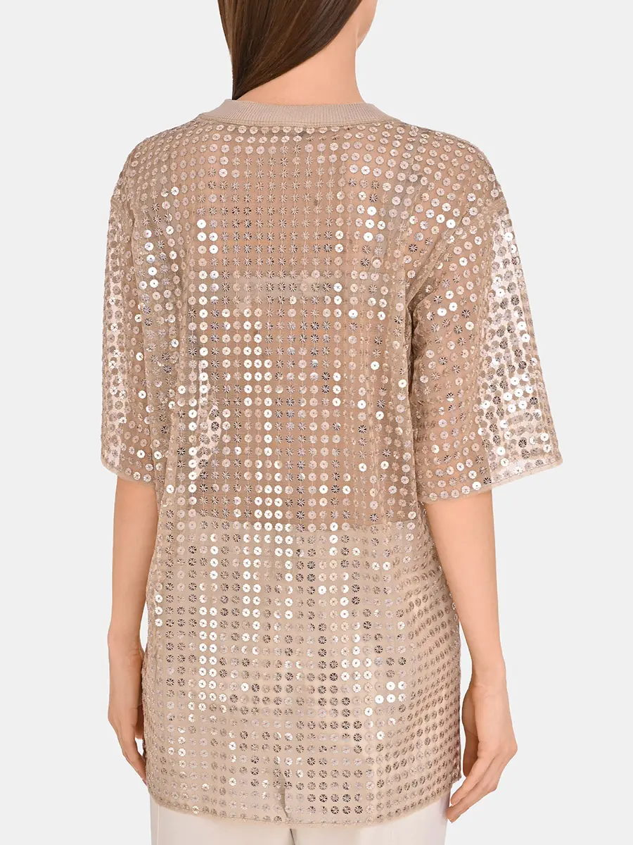 Блуза с декором
