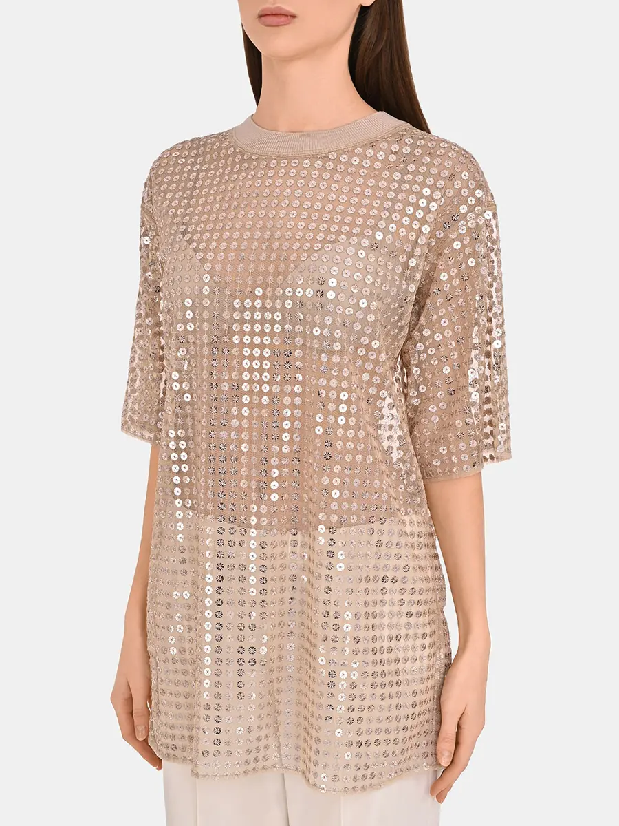 Блуза с декором