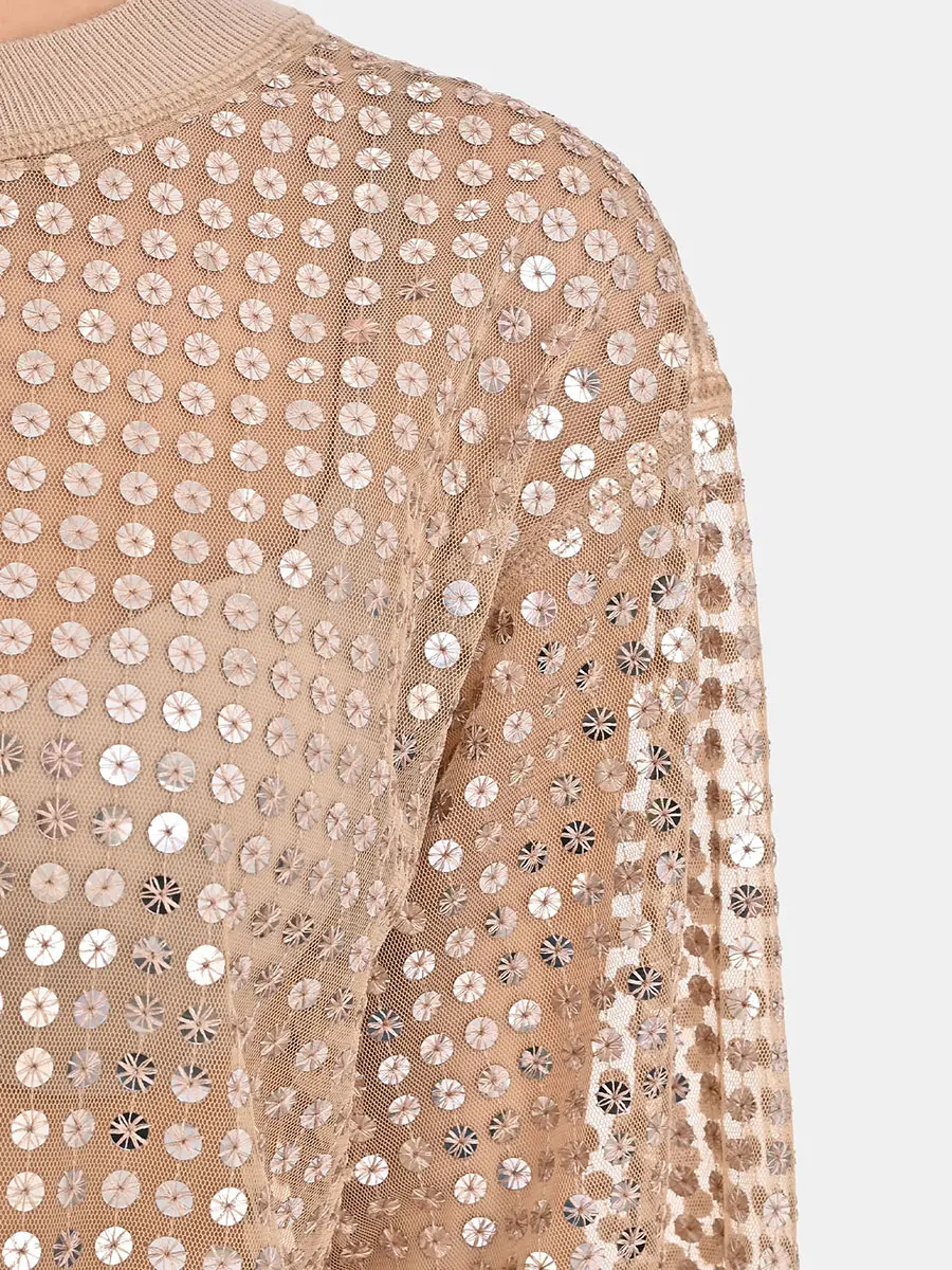 Блуза с декором