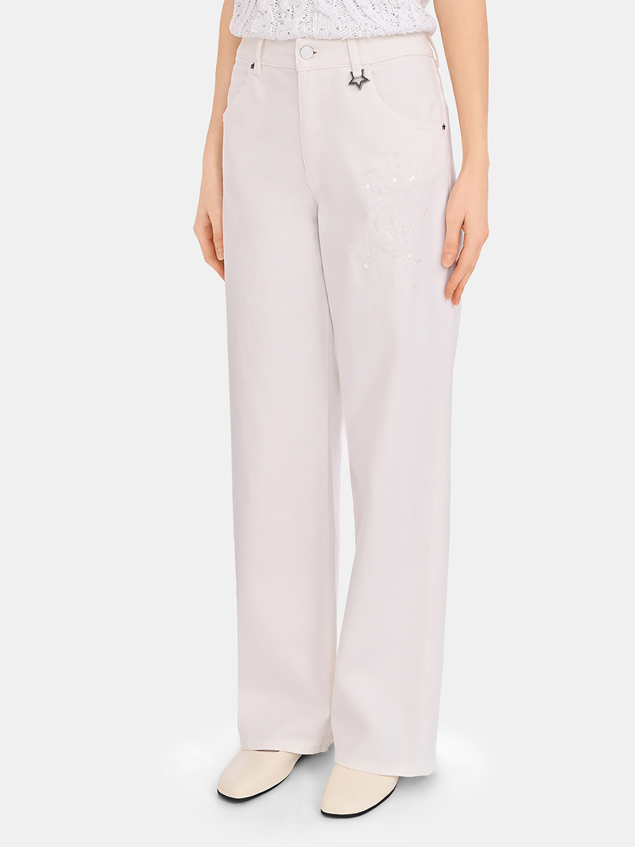 Джинсы хлопковые