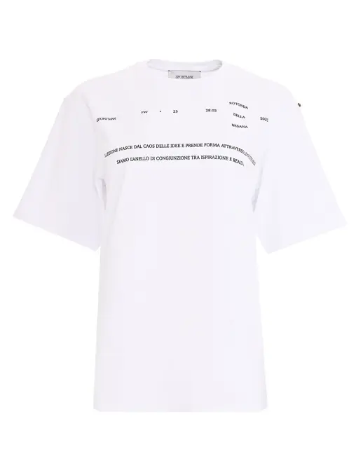 Футболка хлопковая SPORTMAX