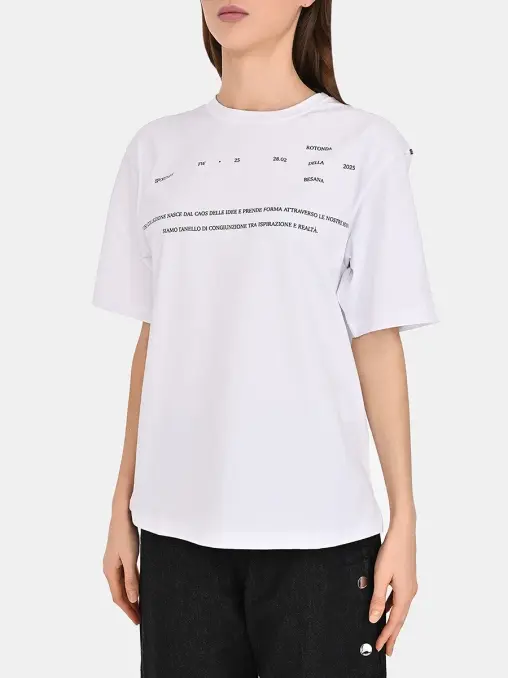 Футболка хлопковая SPORTMAX