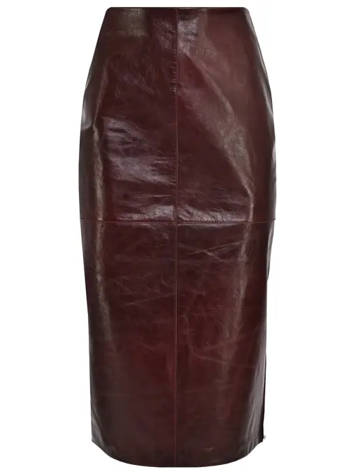 Юбка кожаная SPORTMAX