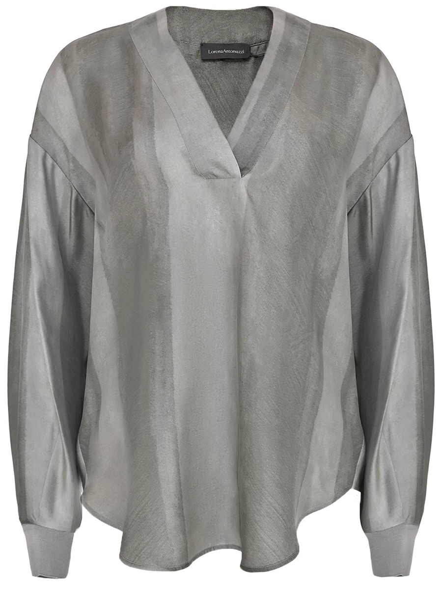 Блуза шелковая