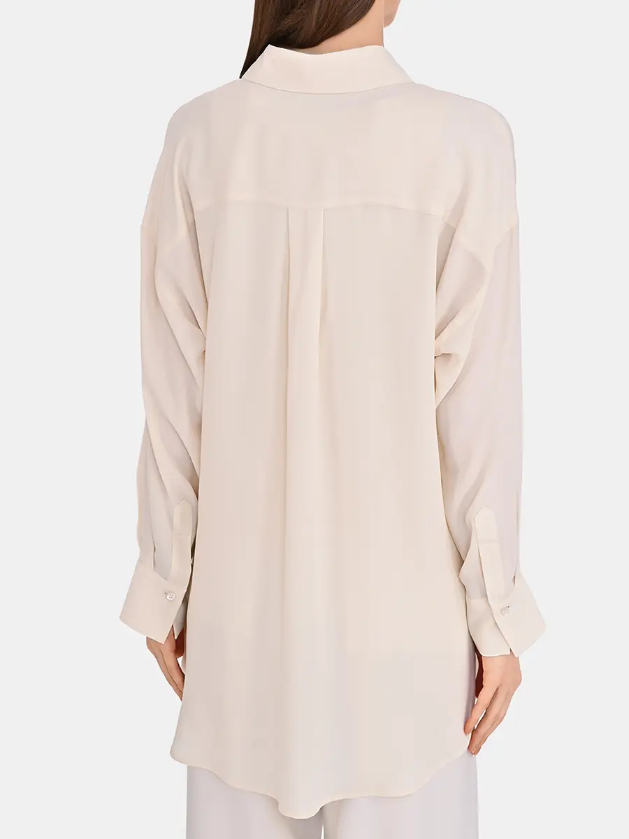 Рубашка однотонная