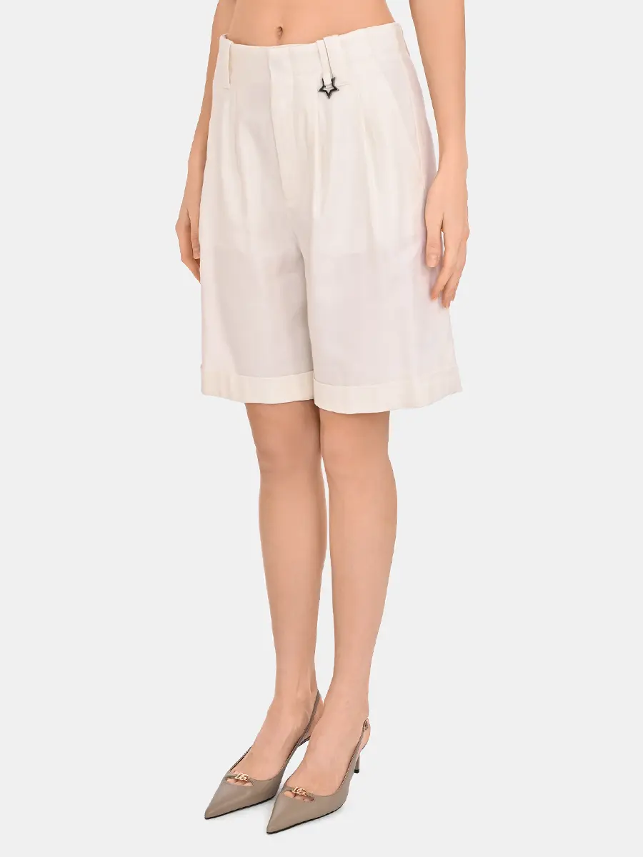 Шорты льняные