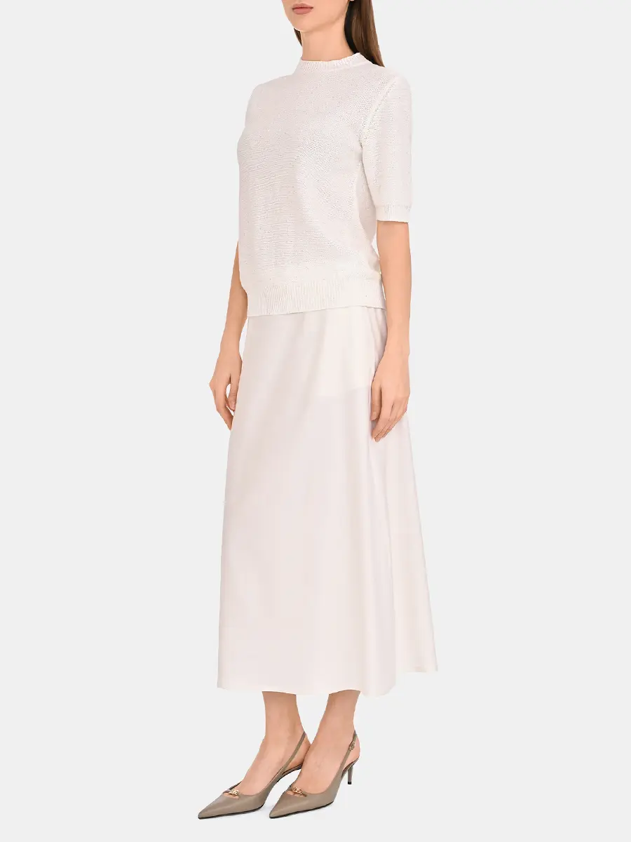 Юбка льняная