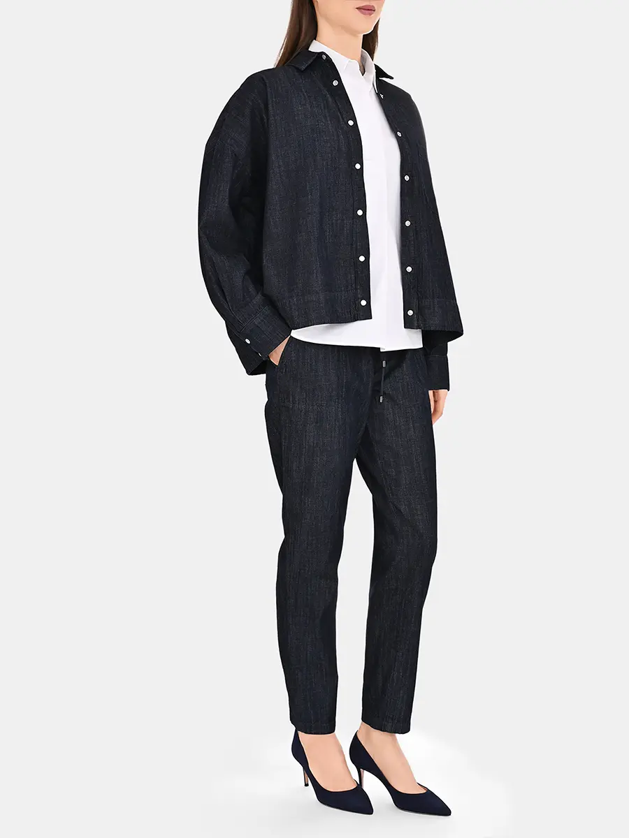 Рубашка джинсовая