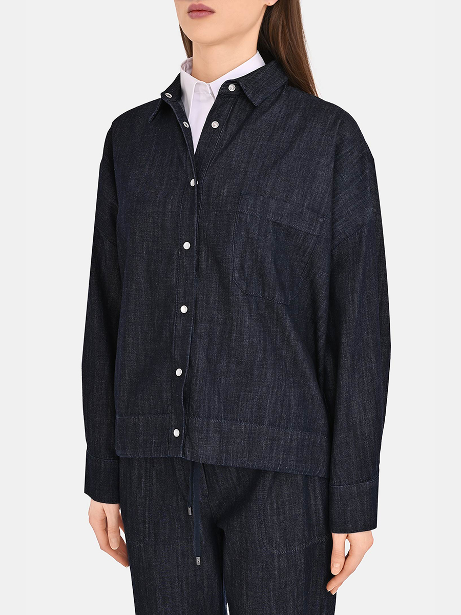 Рубашка джинсовая