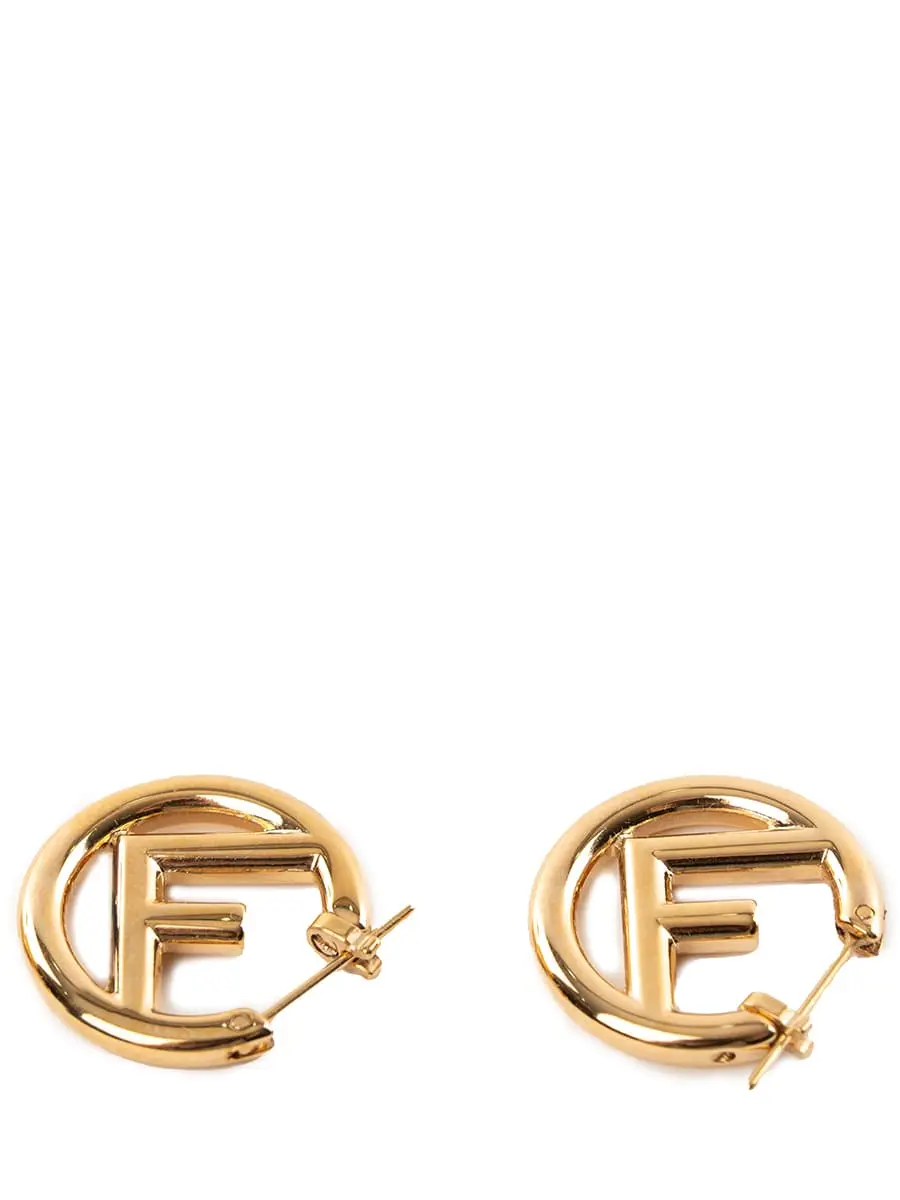 Серьги в виде логотипа