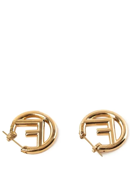 Серьги в виде логотипа FENDI