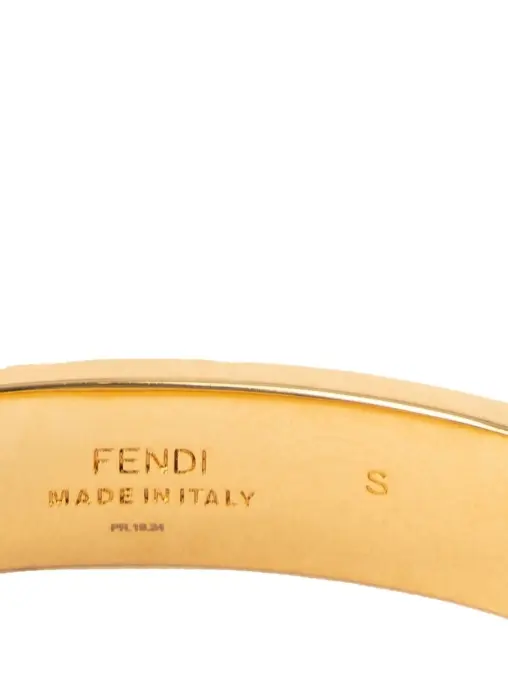 Браслет с декором логотипом FENDI