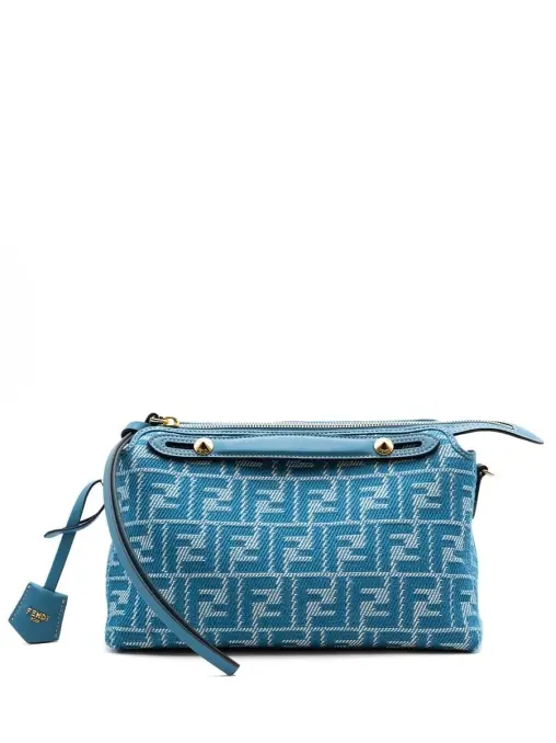 Сумка из кожи и текстиля FENDI