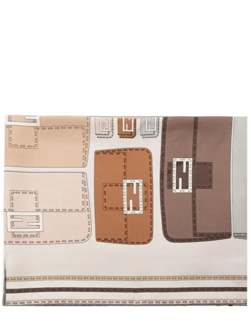 Платок шелковый FENDI