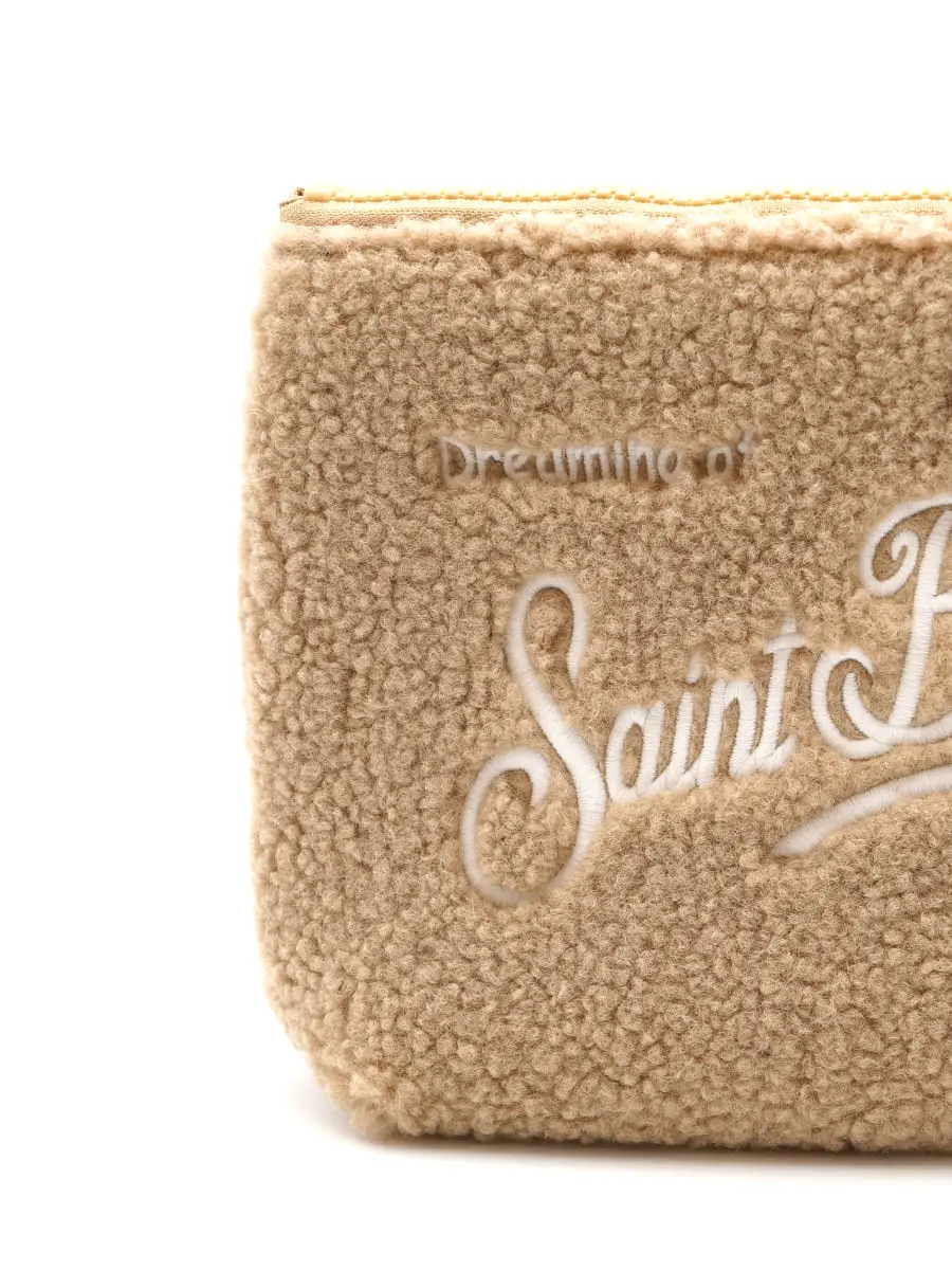 Косметичка из эко-меха