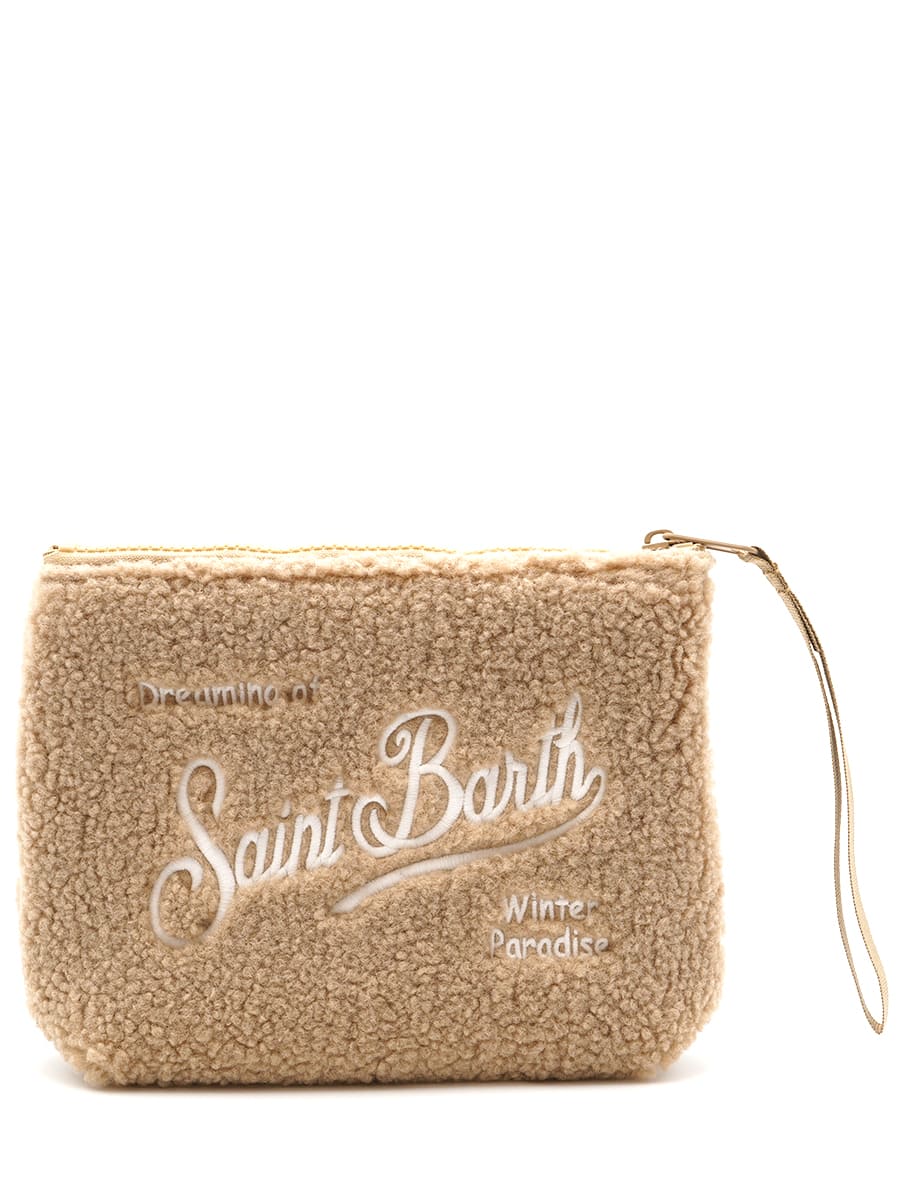 Косметичка из эко-меха