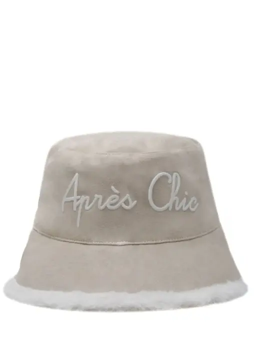 Шляпа из эко-кожи на меху MC2 SAINT BARTH