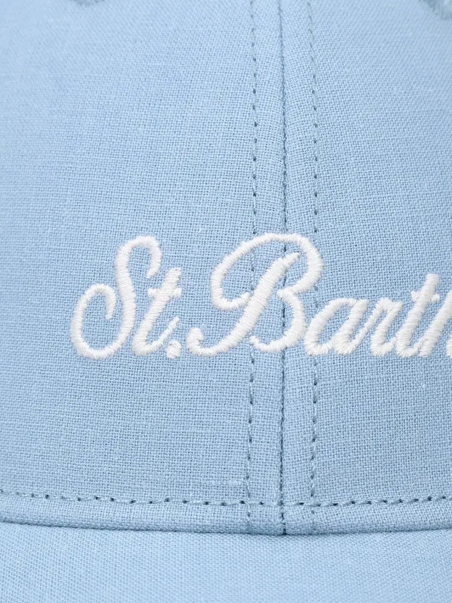 Кепка из льна и хлопка