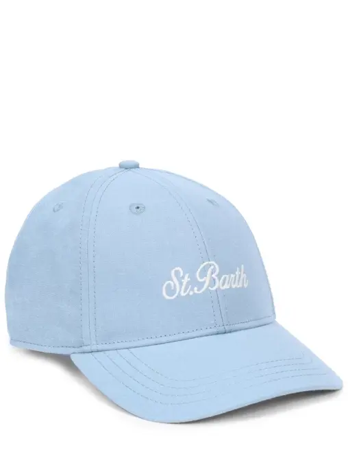 Кепка из льна и хлопка MC2 SAINT BARTH
