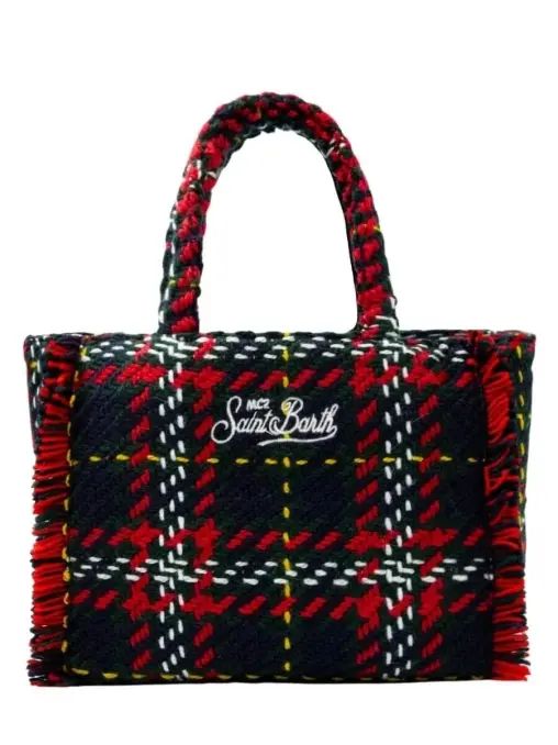 Сумка в клетку MC2 SAINT BARTH