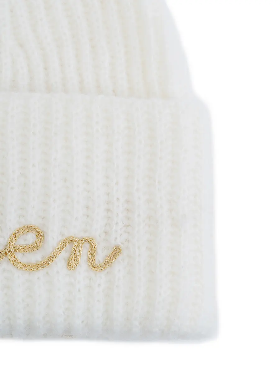 Шапка однотонная