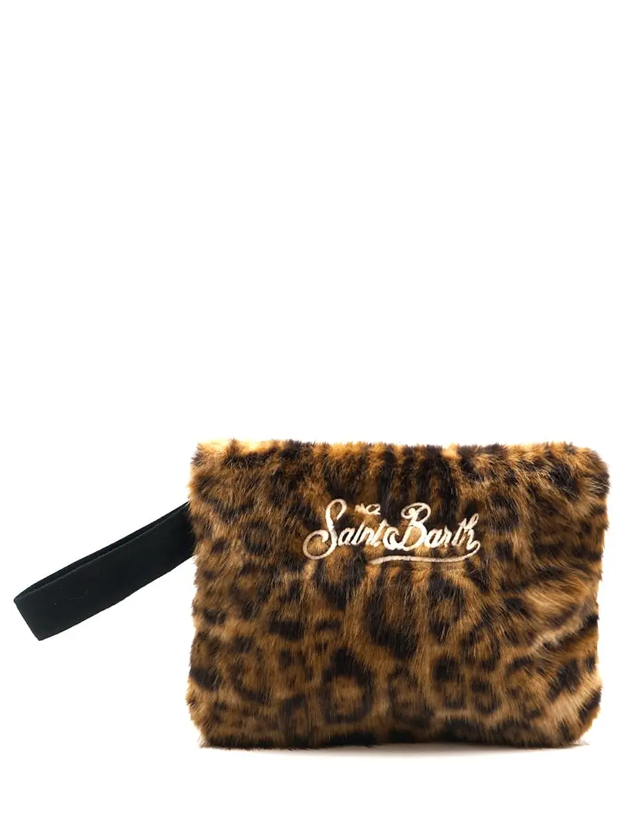 Косметичка из эко-меха