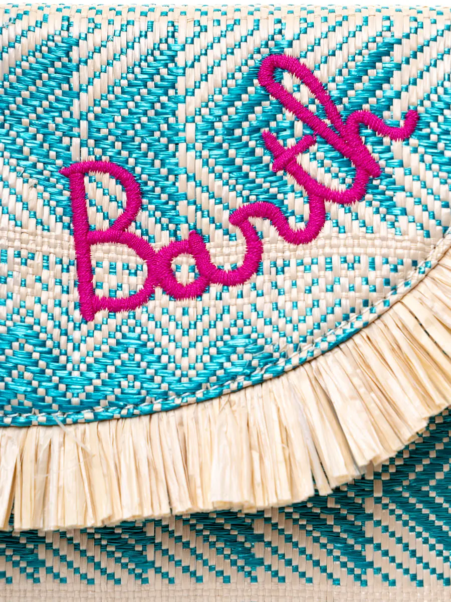 Клатч плетеный