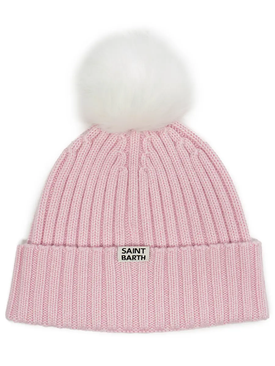 Шапка из шерсти и кашемира