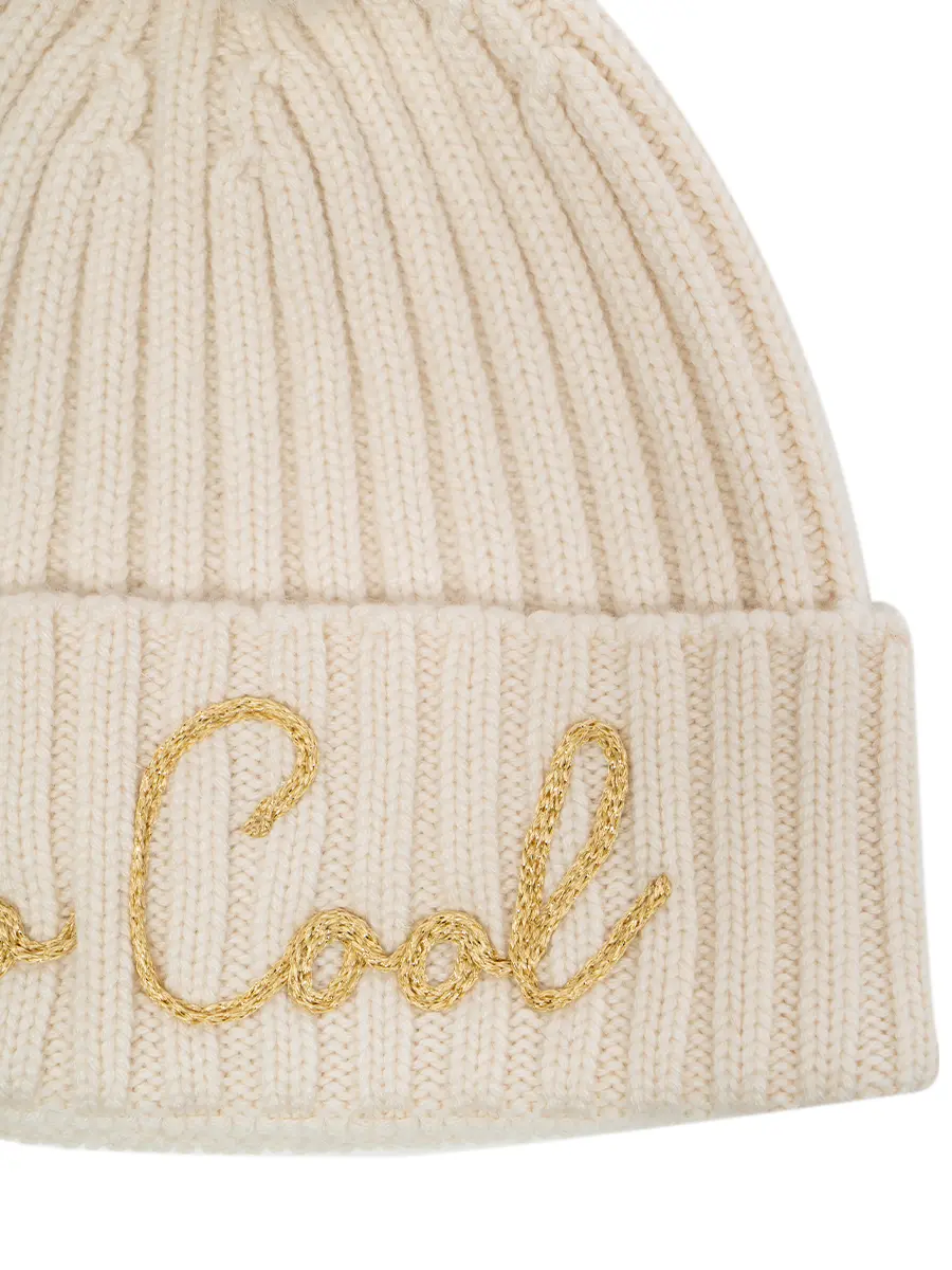 Шапка из шерсти и кашемира