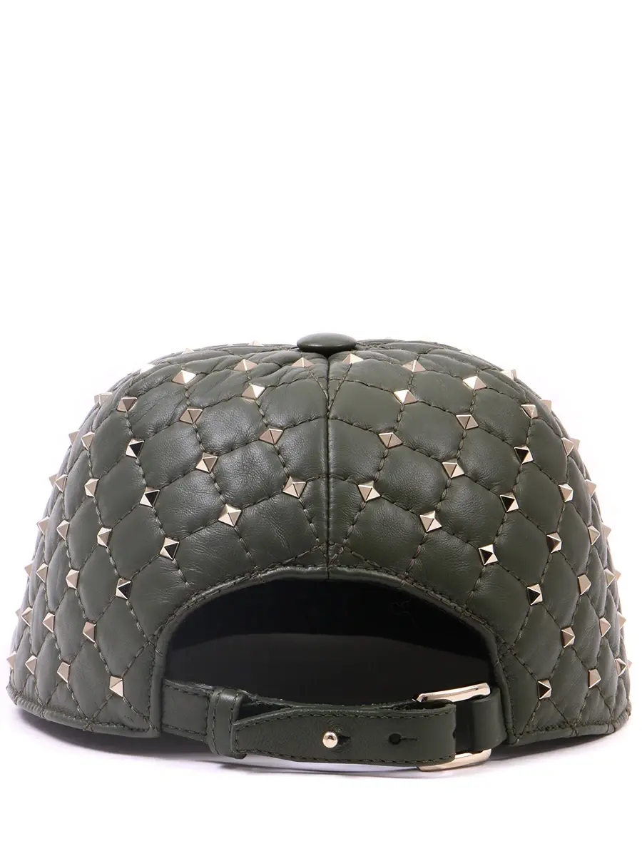 Кепка кожаная