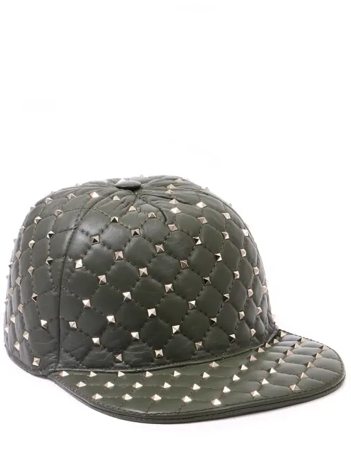 Кепка кожаная VALENTINO GARAVANI