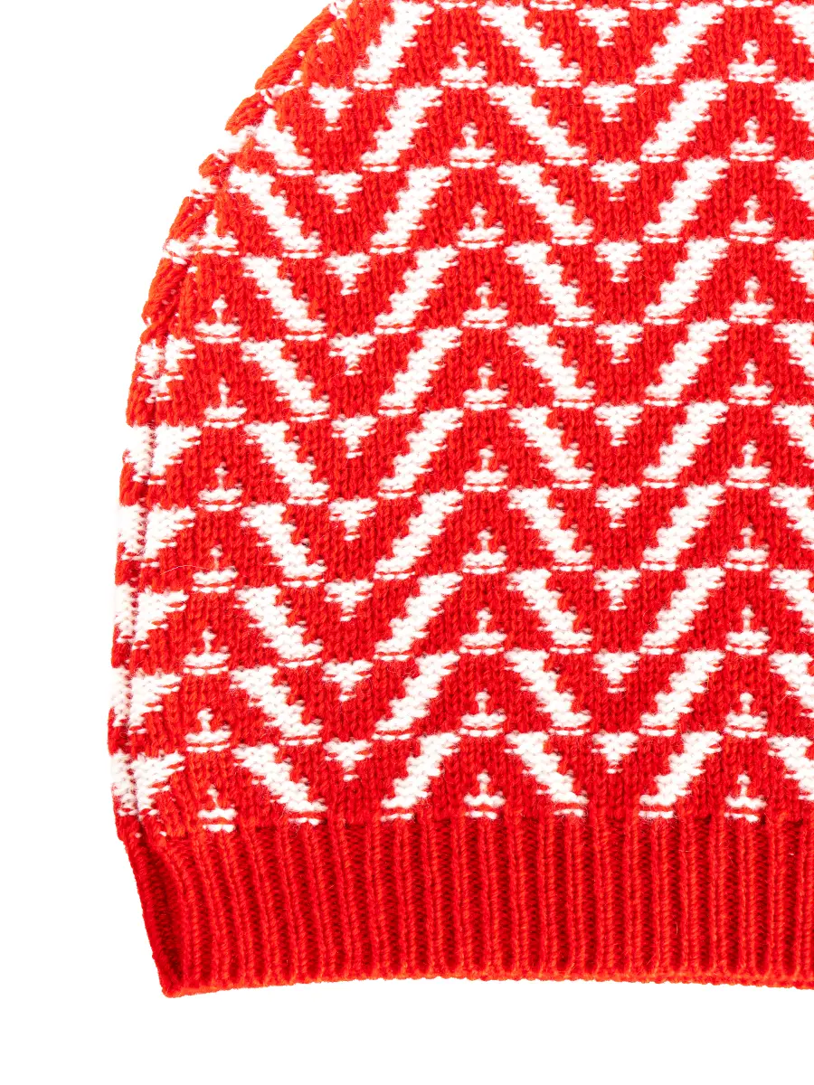 Шапка из шерсти и кашемира