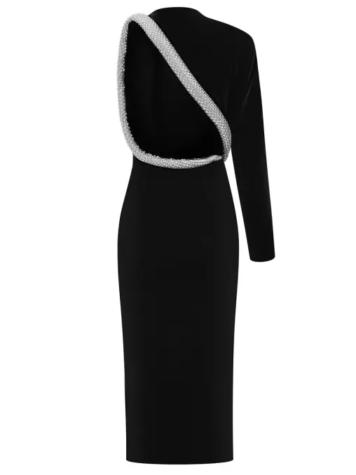 Платье бархатное SALUZA