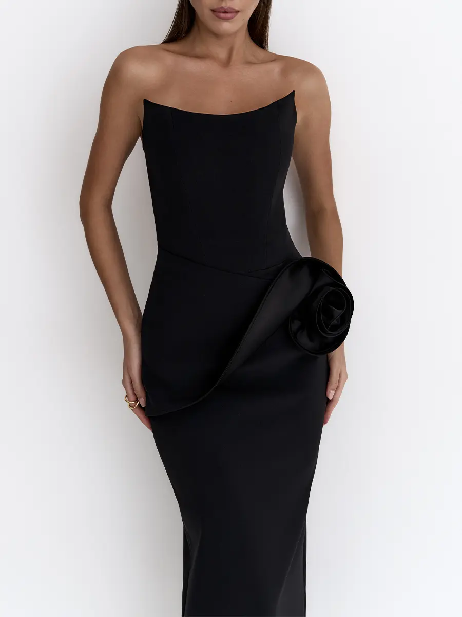 Платье из вискозы