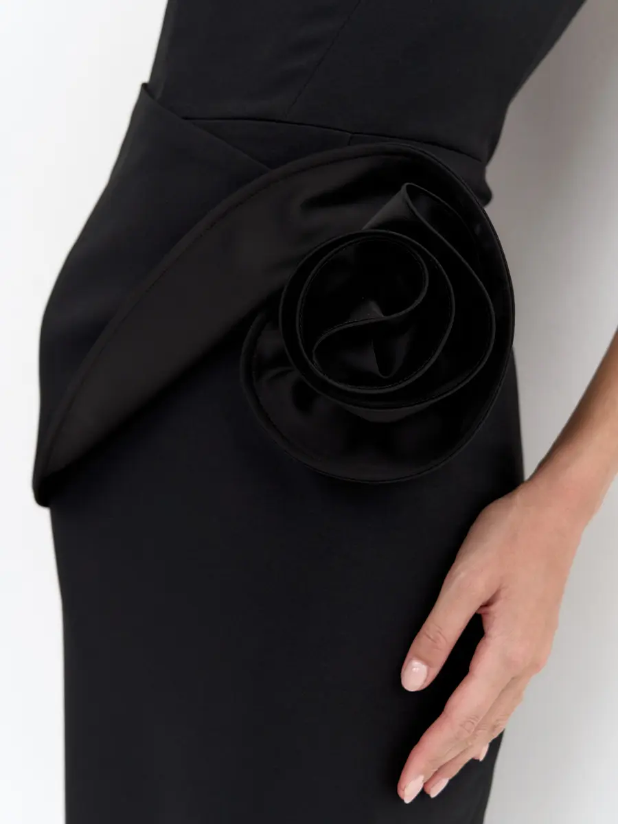 Платье из вискозы