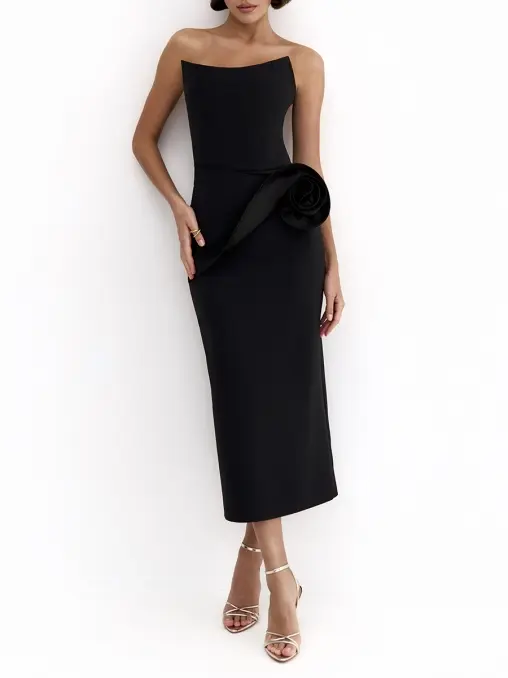 Платье из вискозы SALUZA