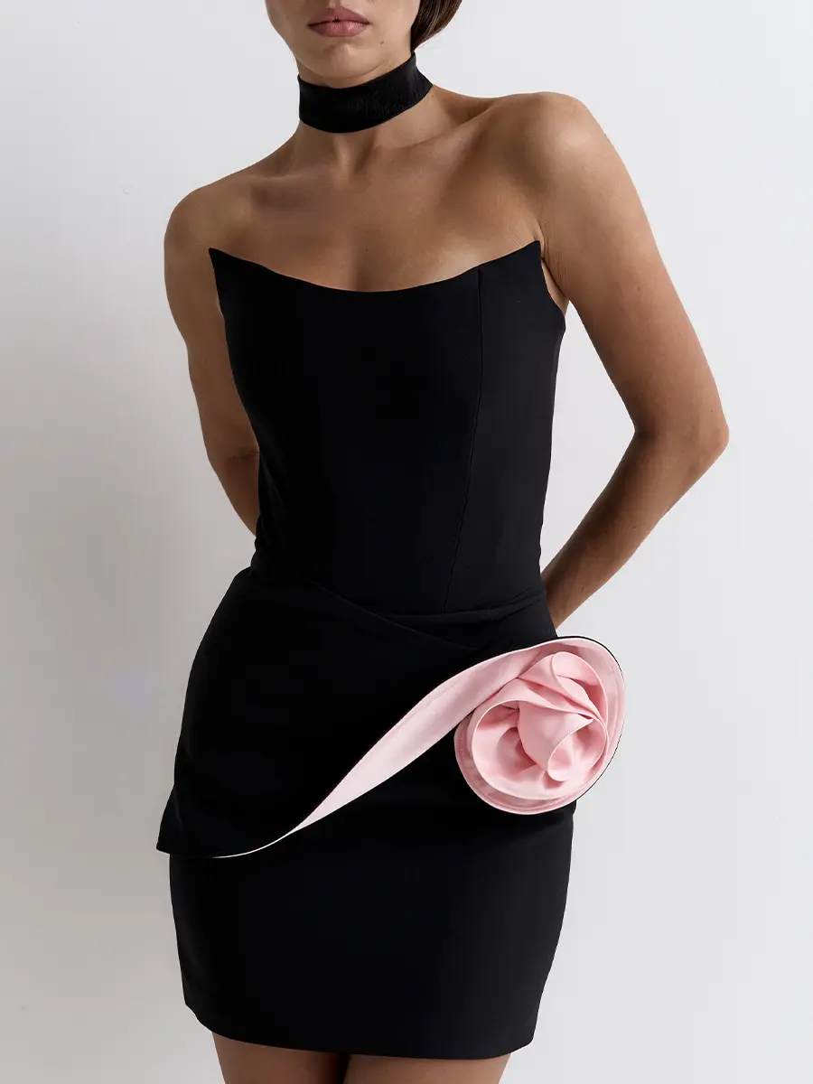 Платье из вискозы