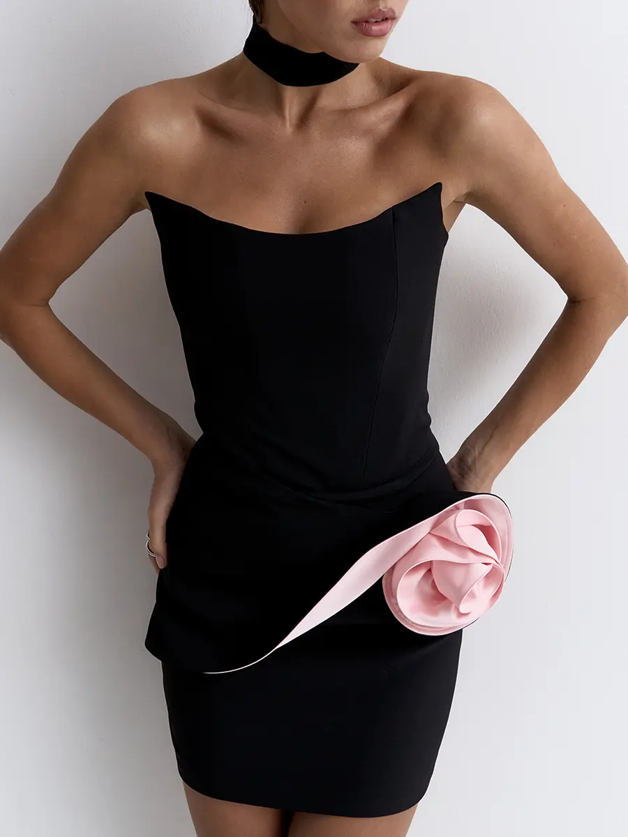 Платье из вискозы