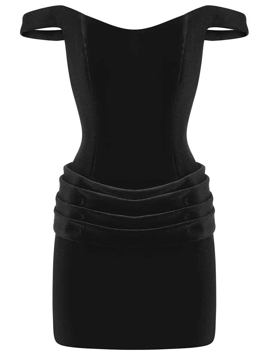 Платье бархатное