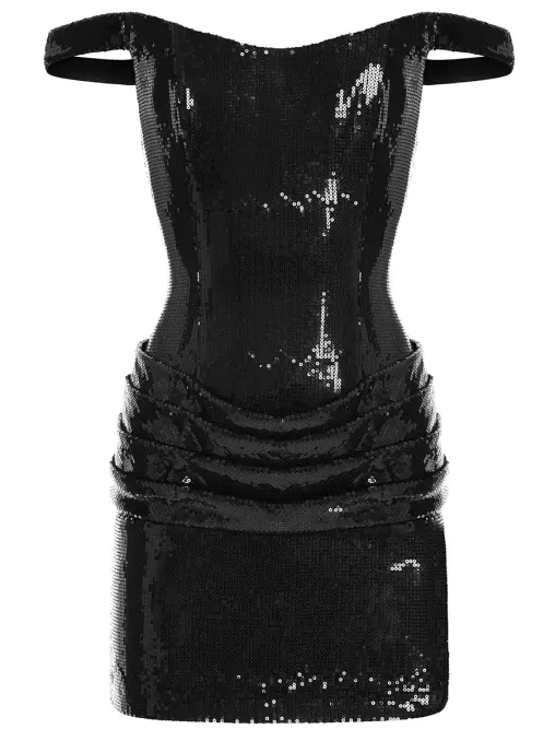 Платье с пайетками SALUZA