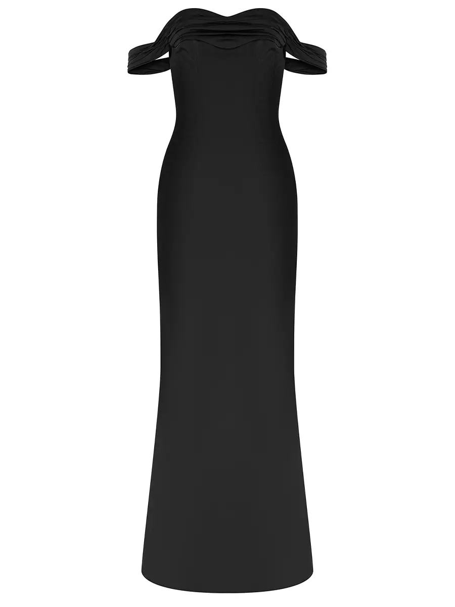 Платье однотонное