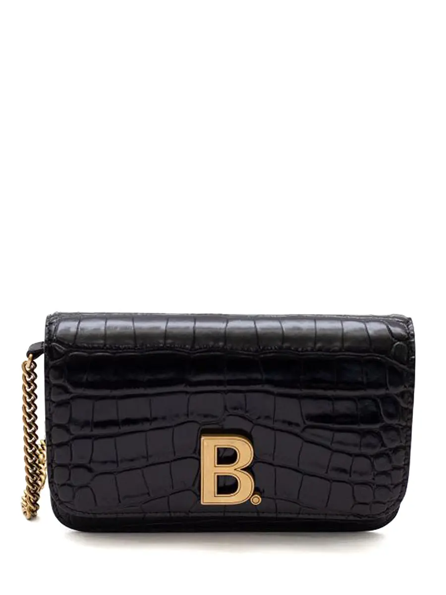 Сумка из кожи крокодила