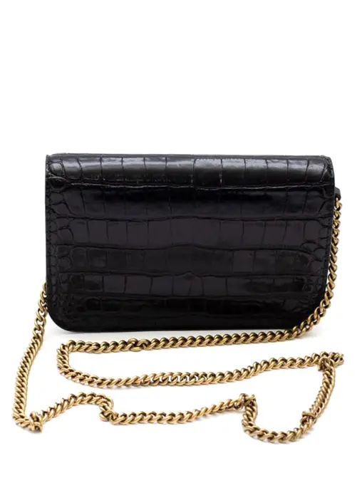 Сумка из кожи крокодила BALENCIAGA