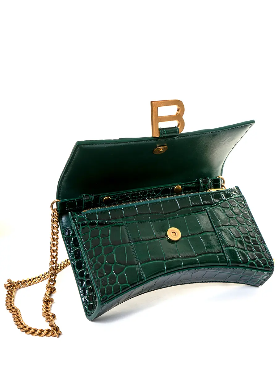 Сумка из кожи крокодила