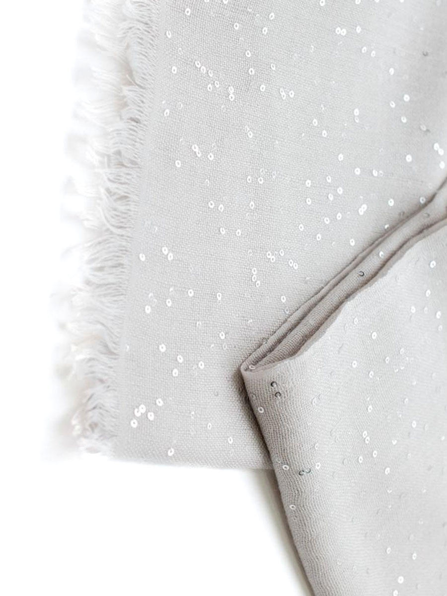 Палантин с пайетками