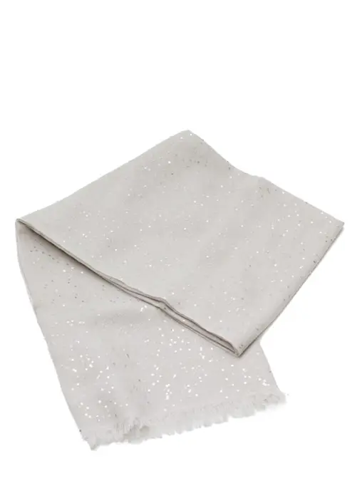 Палантин с пайетками BRUNELLO CUCINELLI